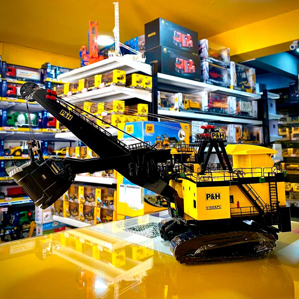 WBR024 P&H 4100XPC Electric Mining Shovel 1/87 Scale