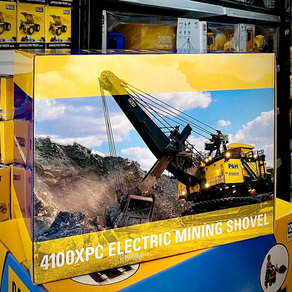 WBR024 P&H 4100XPC Electric Mining Shovel 1/87 Scale
