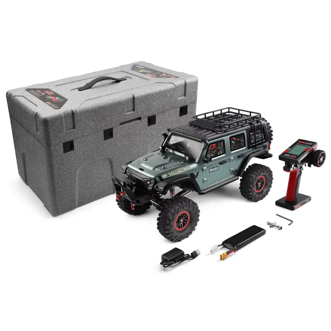 WL 104006 Jeep Wrangler Crawler Control Remoto Escala 1/10