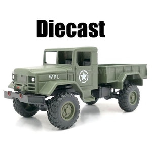 WPL B14-R Dodge M35 series truck Contro Remoto Escala 1/64