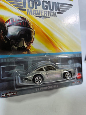HotWheels HXD63 U16 1971 Porsche 911 Top Gun Maverick