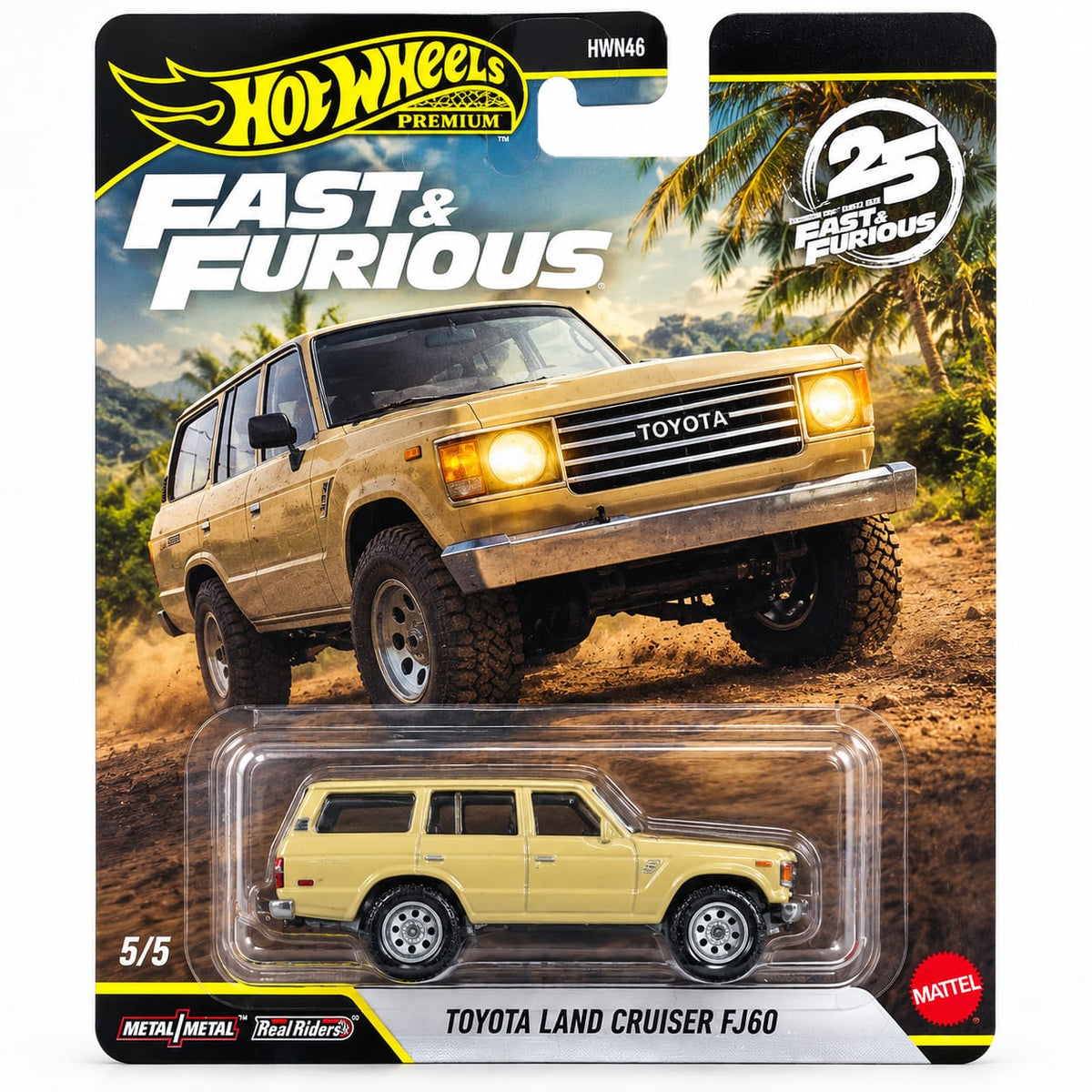 HotWheels HNW46 V19 Toyota Land Cruiser FJ60