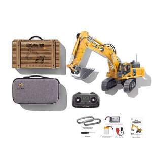 Yigong YG520 Excavadora Semi Metálica Control Remoto Escala 1:50