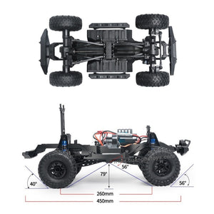 WPL C64-1 Toyota Hylux N80/N100 Remote Control 1/16 Scale