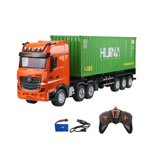 Huina 1317 Camión Trailer Porta Contenedor a Control Remoto 1/18