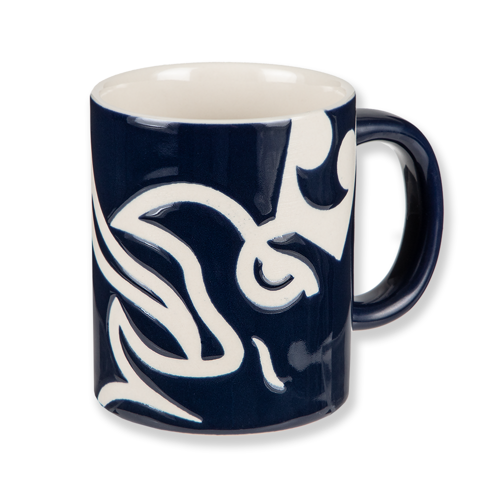 Taza Scania de porcelana Griffin color Azul Navy 2