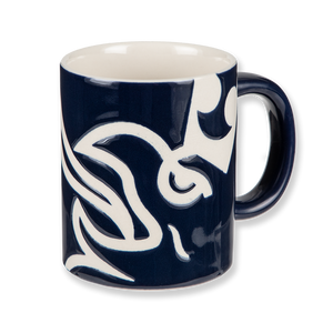 Taza Scania de porcelana Griffin color Azul Navy 2
