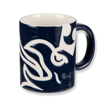 Taza Scania de porcelana Griffin color Azul Navy 2