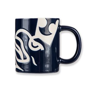 Taza Scania de porcelana Griffin color Azul Navy 2