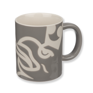 Taza Scania de porcelana Griffin color Gris