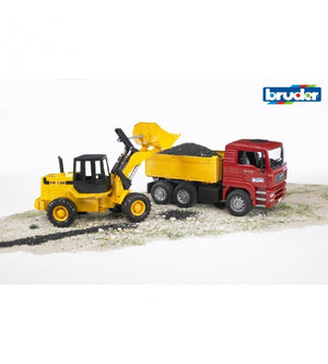 Bruder 2752 Dump Truck Toy with Loader