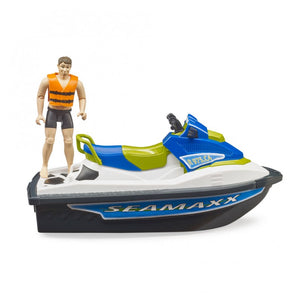 Bruder 63151 Jet Ski Toy with Doll