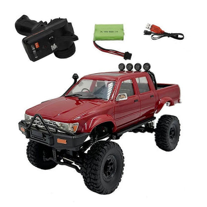 WPL C64-1 Toyota Hilux N80/N100 Control Remoto 1/16 Rojo