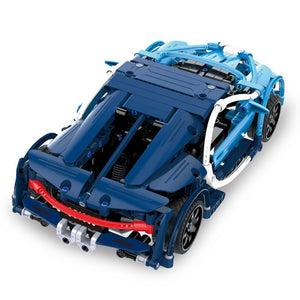 Bloques Auto Bugatti (419 piezas) Tipo Lego Motorizado Cada C51053W