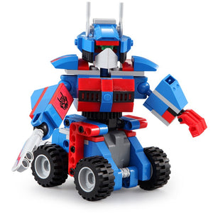 2-in-1 Optimus Robot Blocks (251 Pieces) Lego Friction Type