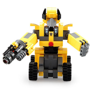 2-in-1 Transformer Robot Blocks (267 Pieces) Lego Friction Type