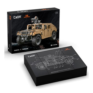 Cada C61036W Bloques Camioneta Humvee Militar (3935 Piezas) Tipo Lego