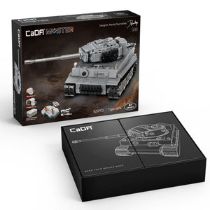 Cada C61071W Bloques Tanque Tiger (925 Piezas) Tipo Lego