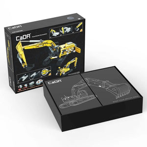 Excavator Blocks (1708 Pieces) Motorized Lego Type Each C61082W