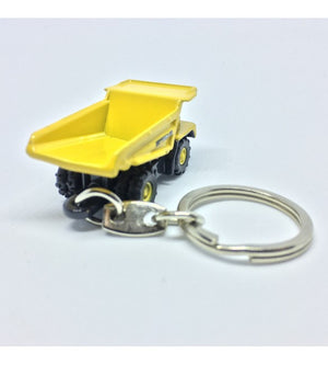 Komatsu HD605 Mining Truck Keychain 100% Metallic