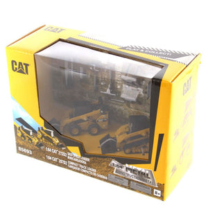 Diecast Masters 85693 Cat 272D2 & 297D2 Skid Steer Loader 1:64 Scale