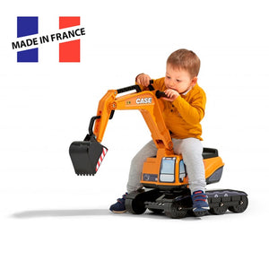 FalkToys 127 Ride-On Push-Case Excavator