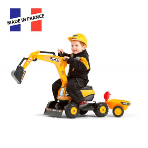 FalkToys 135A Ride-On Push-Cases Excavator with Hopper