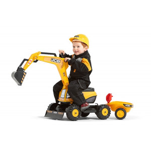 FalkToys 135A Ride-On Push-Cases Excavator with Hopper