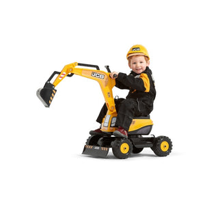 FalkToys 135 JCB Push-Along Excavator with Case