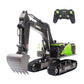 Huina 1593 Remote Control Hydraulic Metal Excavator
