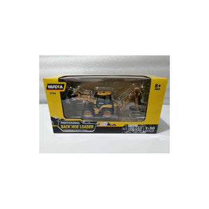 Huina 1704 Metal Backhoe Loader 1:50 Scale
