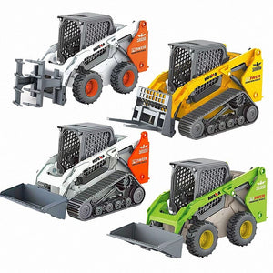 Huina 1705 Metal Tracked Skid Steer Loader at 1:24 Scale