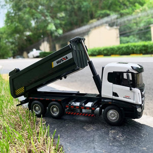 Huina 1718 1:50 Scale Metal Dump Truck