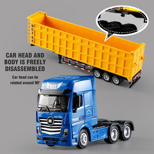 Huina 1731 Hopper Trailer Truck Scale 1:50