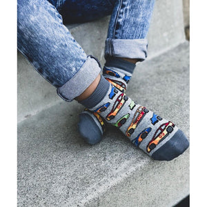 Jefferies Socks Pack of 3 pairs of Car Socks Cotton XS