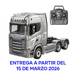 Huina 1501 Camión Scania 770S a Control Remoto Escala 1/18