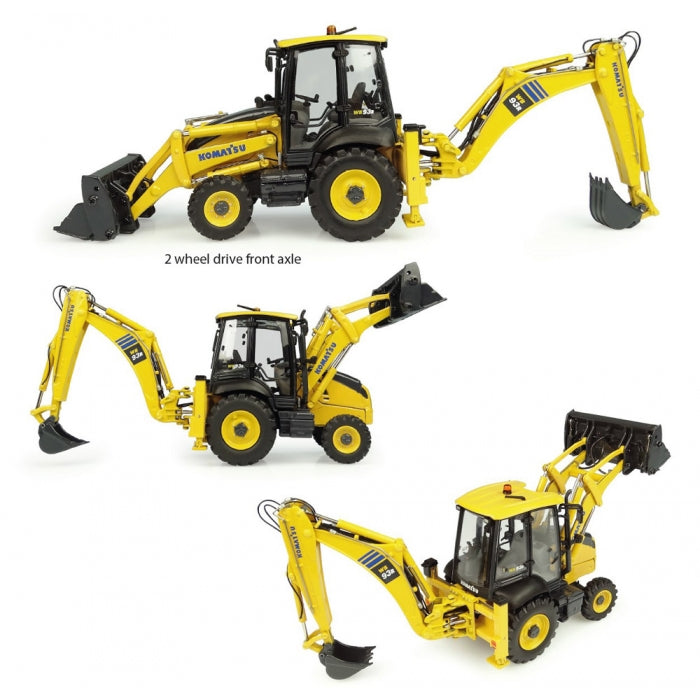 Universal Hobbies UH8142 Retroexcavadora Komatsu WB93-R